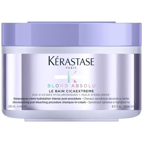 Kérastase Blond Absolu Le Bain Cicaextreme ( zesvětlené vlasy ) - Hydratační šamponová lázeň v krému 250 ml