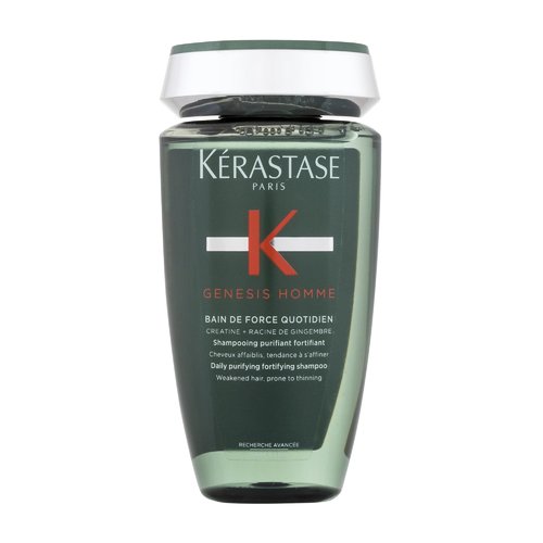 Kérastase Genesis Homme Bain De Force Quotidien - Posilující šampon pro oslabené a řídnoucí vlasy 1000 ml