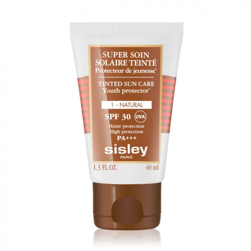 Sisley Super Soin Solaire Teinté ochranný tónovací krém na obličej SPF30 3 Amber 40 ml