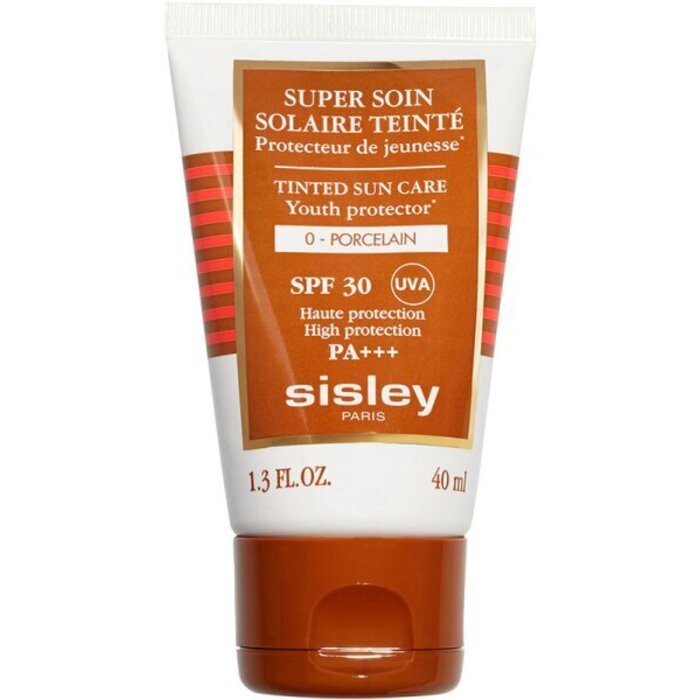 Super Soin Porcelain Tinted Sun Care Cream SPF 30 - Tónovací opalovací krém