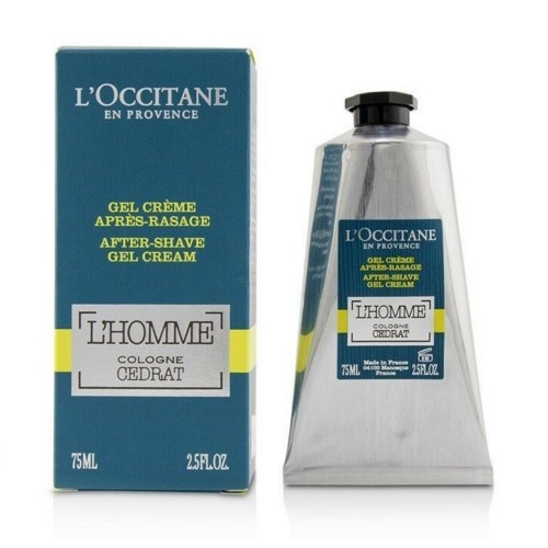 L’Occitane L´Homme Cologne Cedrat hydratační gel krém po holení pro muže 75 ml