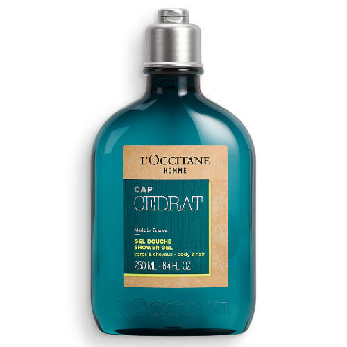 L´occitane For Men Cap Cedrat Shower Gel - Osvěžující sprchový gel na tělo a vlasy 250 ml