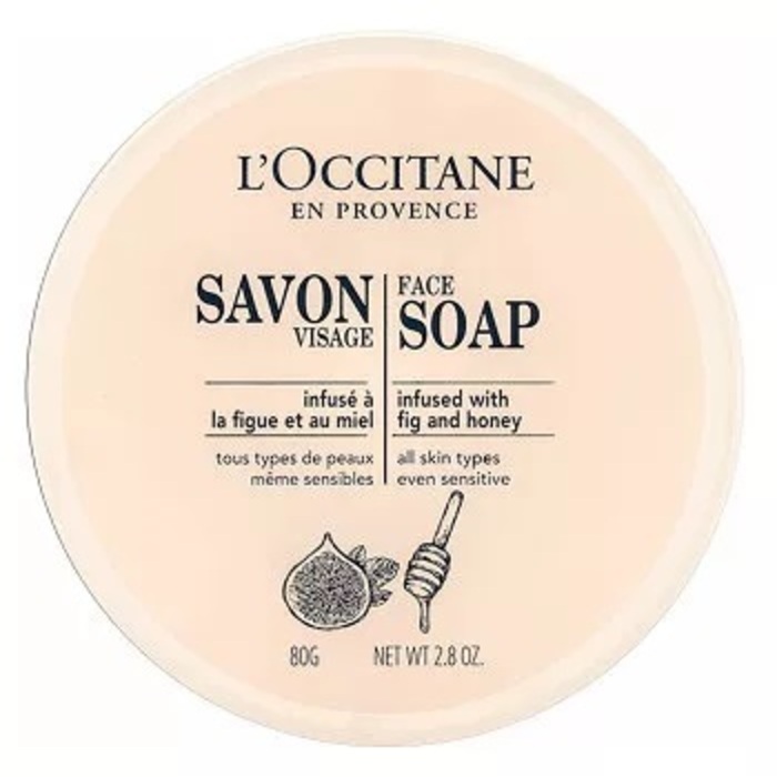 L´occitane Face Soap - Tuhé pleťové mýdlo 80 g