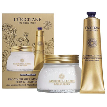 Pro-Youth Shea Immortelle Body & Hands Duo - Dárková sada