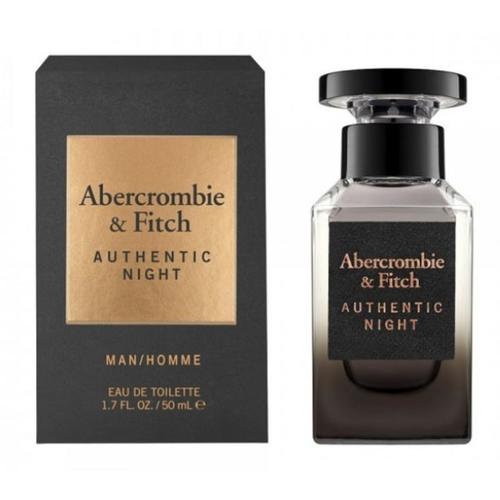 Abercrombie & Fitch Authentic Night Man pánská toaletní voda 100 ml