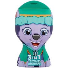 Paw Patrol Everest 3in1 Shower Gél, Shampoo & Conditioner Sprchový gél
