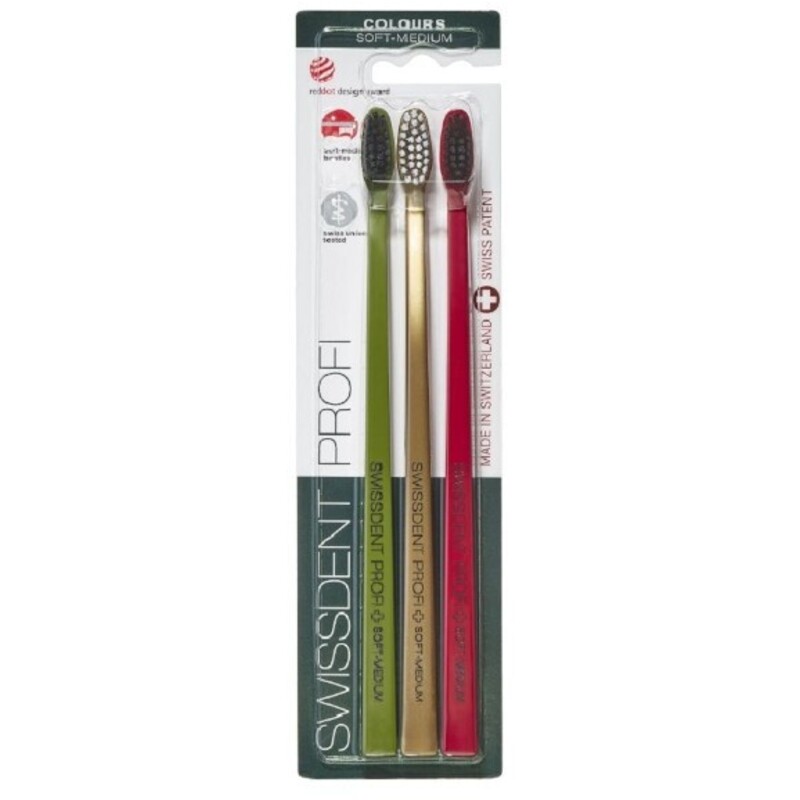 Soft-Medium Festive Toothbrush Set - Zubní kartáček