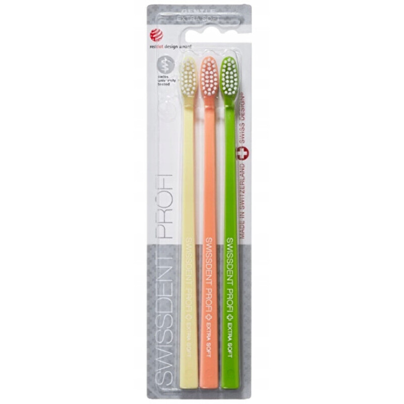 Gentle Extra Soft Toothbrush Trio - Zubní kartáčky