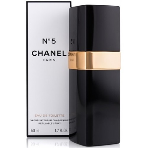 Chanel No.5 dámská toaletní voda ( plnitelný ) 50 ml