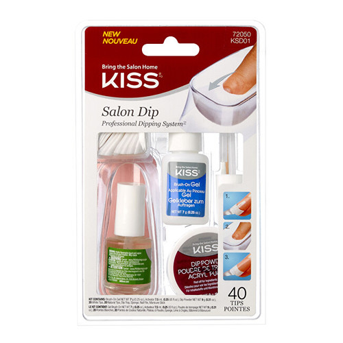 Kiss My Face Salon Dip Nail Set - Sada na umělé nehty