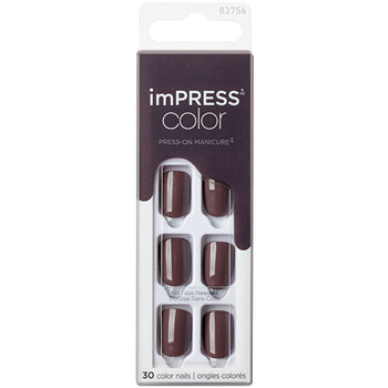 imPRESS Color Try Gray Nails ( 30 ks ) - Samolepiace nechty
