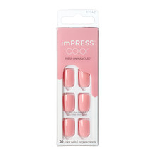 imPRESS Color Pretty Pink Nails - Samolepící nehty ( 30 ks )