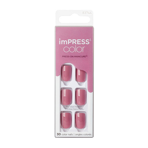 Kiss My Face imPRESS Color Petal Pink Nails - Samolepící nehty ( 30 ks )