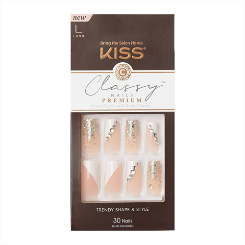 Kiss gelové nehty Classy Nails Premium Gorgeous 30 ks
