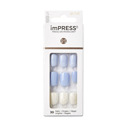 imPRESS Nails Lavender Whisper - Samolepící nehty ( 30 ks )