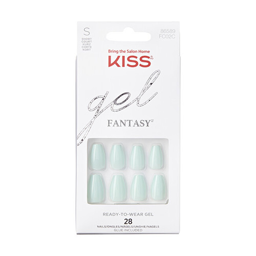 Kiss My Face Gel Fantasy Nails Cosmopolitan - Gelové nehty ( 28 ks )