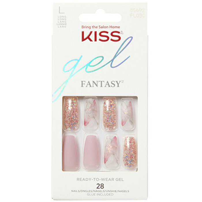 Kiss My Face Glam Fantasy Nails Dreams ( 28 ks ) - Nalepovací nehty