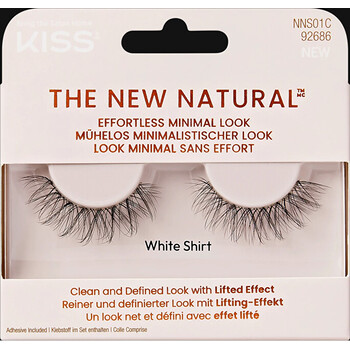 The New Natural 01 White Shirt Lashes - Umělé řasy