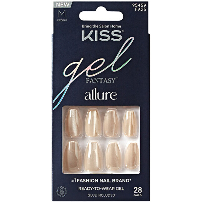 Gel Fantasy Allure MoonBeam Nails - Gelové nehty ( 28 ks )
