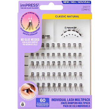 imPRESS Individual Lash Multipacks 01 - Trsové řasy