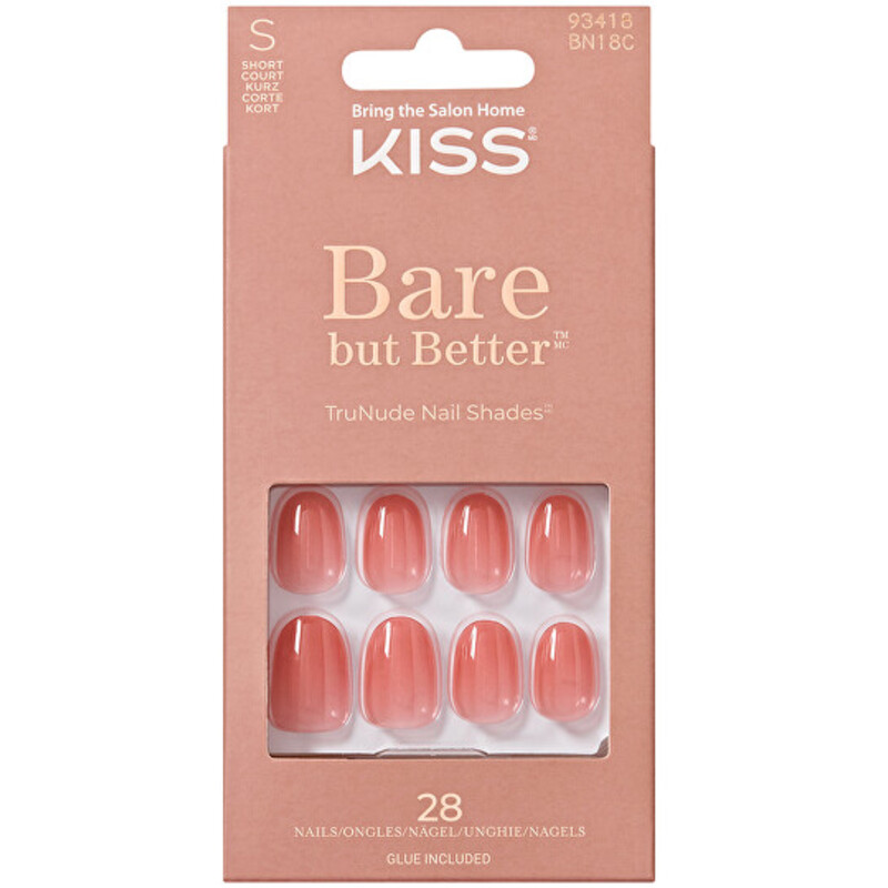 Bare-But-Better Nails No More Naps - Umělé nehty 28 ks