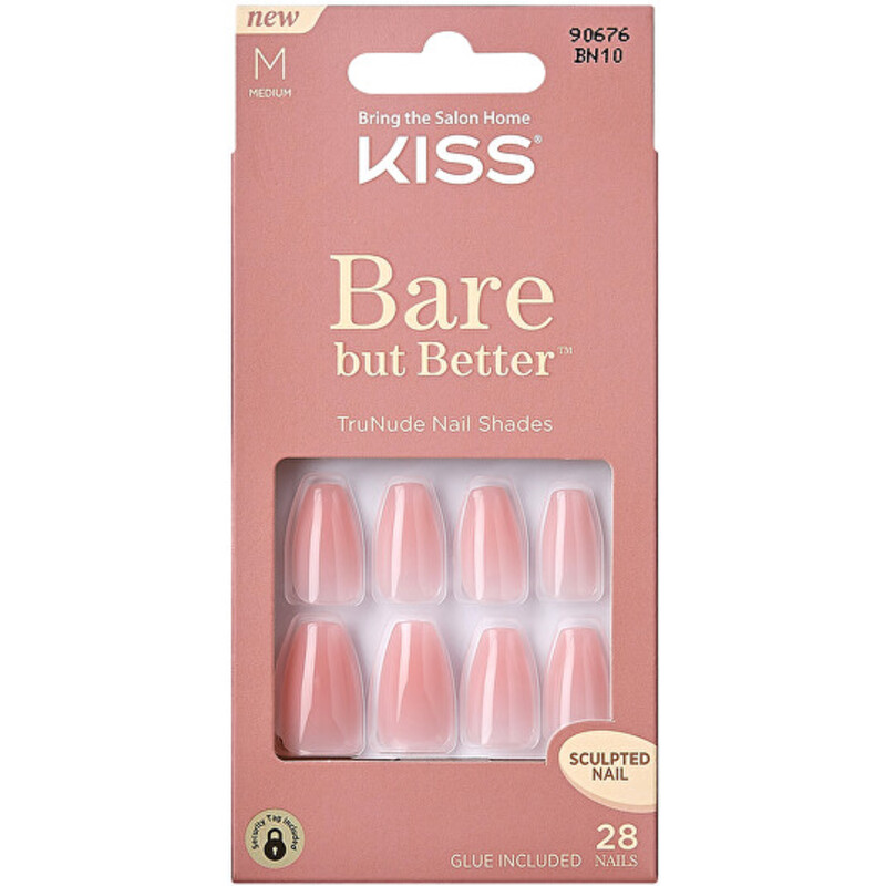 Bare-But-Better Nails Bare Nude - Umělé nehty ( 28 ks )
