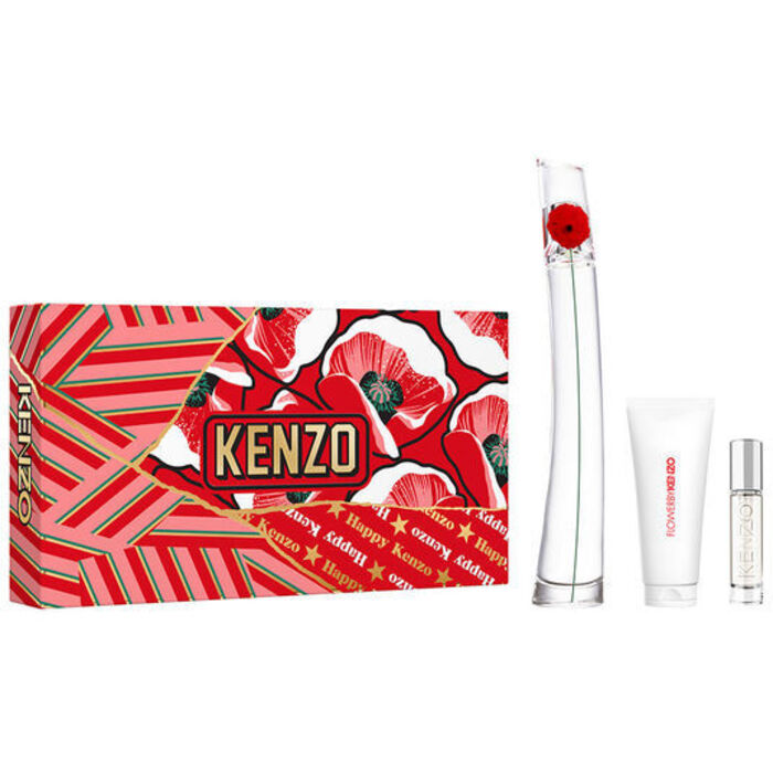 Flower By Kenzo Dárková sada EDP 100 ml, tělové mléko 75 ml a miniaturka EDP 10 ml 