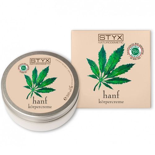Body Cream With Cannabis - Regenerační konopný krém pro namáhanou pokožku