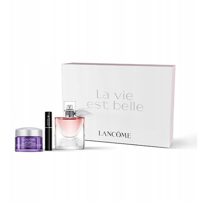 Lancome La Vie Est Belle Dárková sada dámská parfémovaná voda 50 ml, pleťový krém 15 ml a řasenka 2 ml