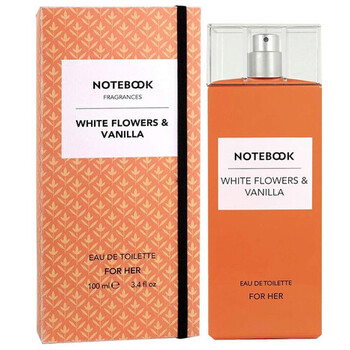 Notebook White Flowers & Vanilla EDT