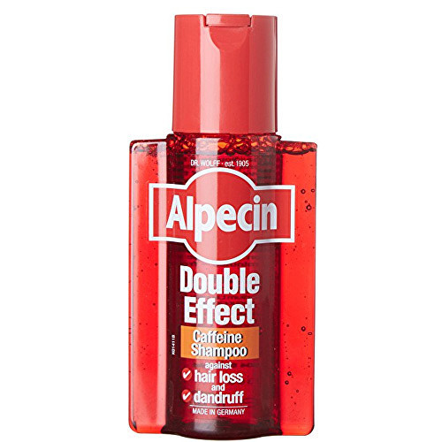 Alpecin Double Effect Coffeine Shampoo - Kofeinový šampon s dvojím účinkem 200 ml
