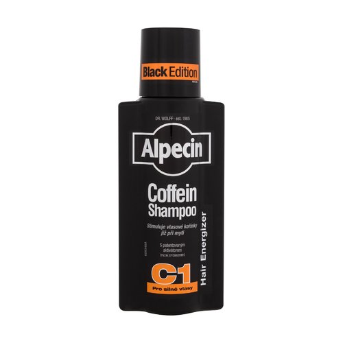 Alpecin Coffein Shampoo C1 Black Edition Shampoo - Šampon pro stimulaci růstu vlasů 375 ml
