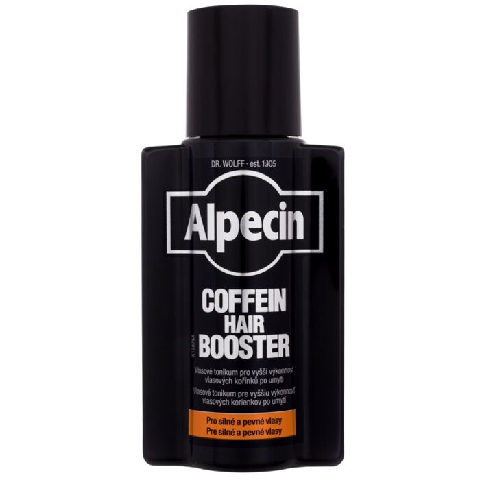 Alpecin Coffein Hair Booster - Vlasové tonikum s kofeinem pro podporu růstu vlasů pro muže 200 ml
