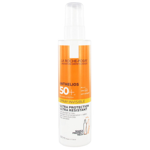 La Roche-Posay Anthelios Invisible Spray Ultra Resistant SPF 50+ - Sprej na opalování pro citlivou pokožku 200 ml
