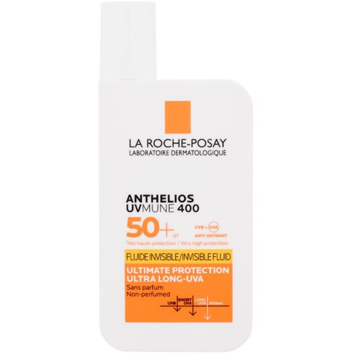 La Roche-Posay Anthelios UVMUNE 400 Invisible Fluid SPF50+ - Opalovací fluid s vysokou UV ochranou 50 ml