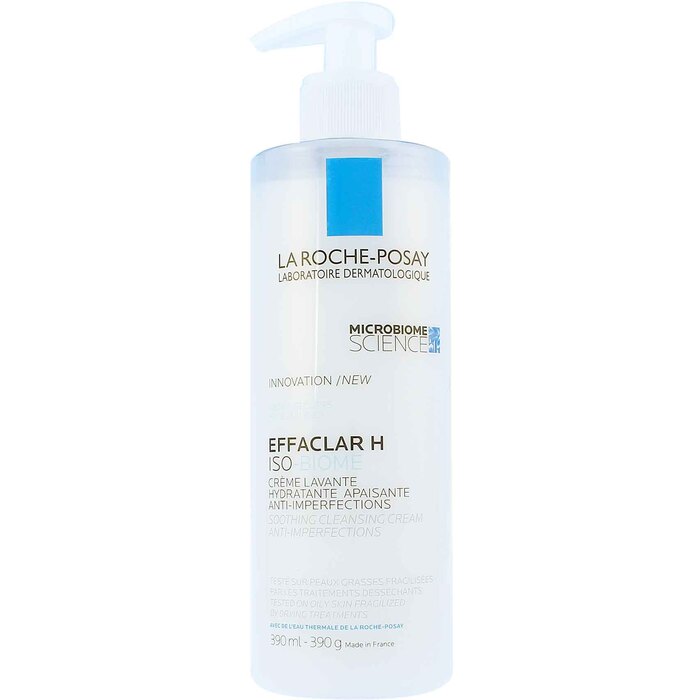 La Roche-Posay Effaclar H Iso-Biome Soothing Cleansing Cream - Čisticí krém pro problematickou pleť 390 ml
