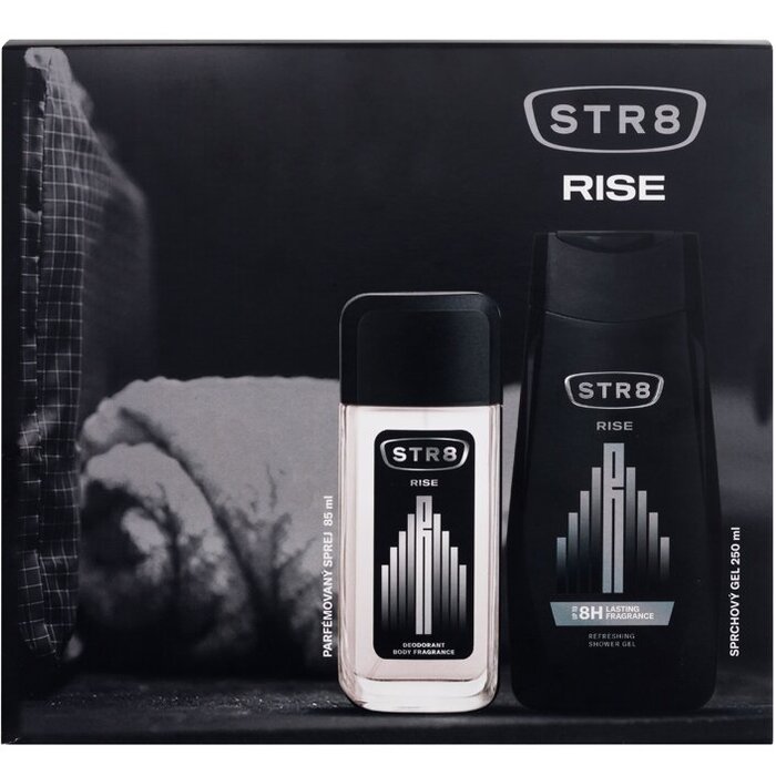 STR8 Rise Dárková sada pánský deodorant 85 ml a sprchový gel 250 ml