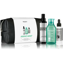 Amino Mint Set - Dárková sada vlasové péče
