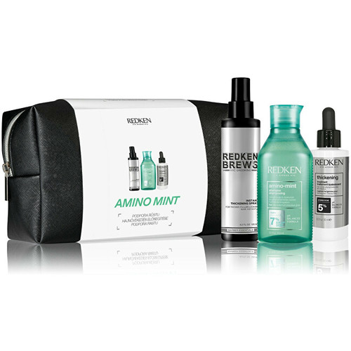 Amino Mint Set - Darčeková sada vlasovej starostlivosti
