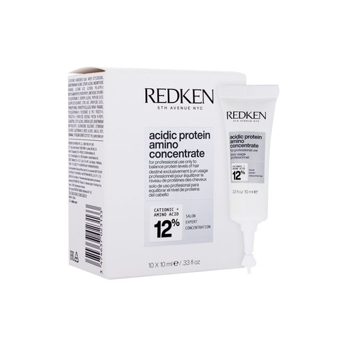 Redken Acidic Protein Amino Concentrate Serum - Obnovující sérum na poškozené vlasy 10 ml