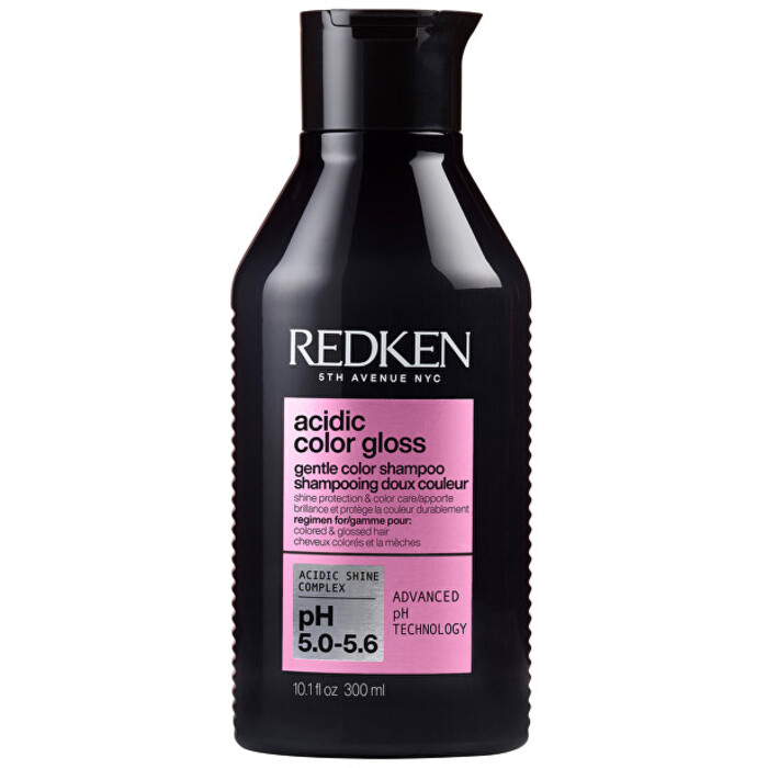 Redken Acidic Color Gloss Gentle Color Shampoo - Rozjasňující šampon pro dlouhotrvající barvu a lesk vlasů 300 ml