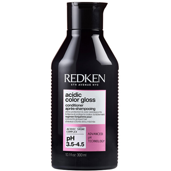 Redken Acidic Color Gloss Conditioner - Rozjasňující kondicionér pro intenzivní výživu a dlouhotrvající barvu a lesk 300 ml
