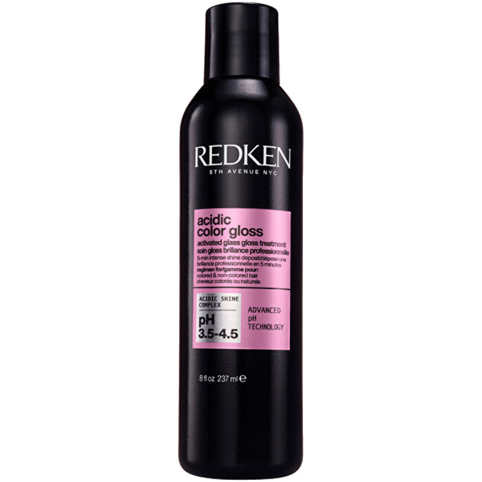 Redken Acidic Color Gloss Activated Glass Gloss Treatment - Péče pro intenzivní lesk barvených vlasů 237 ml