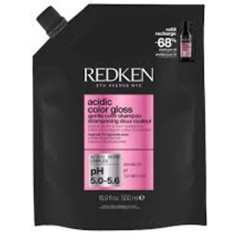 Acidig Color Gloss Gentle Shampoo Refill - Náplň rozjasňujícího šamponu pro dlouhotrvající barvu a lesk vlasů