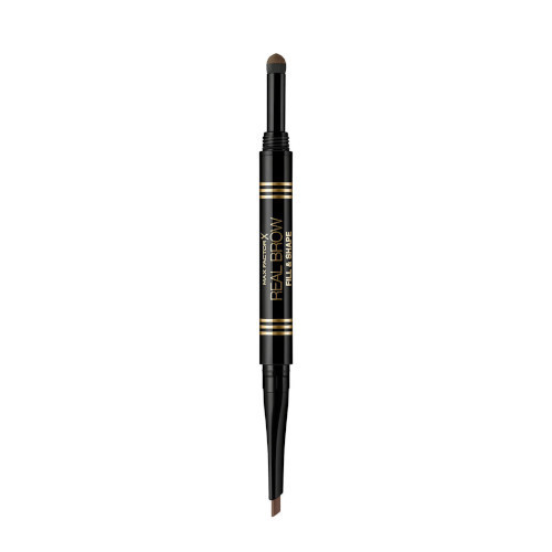 Max Factor Real Brow Fill & Shape Brow Pencil - Tužka na obočí 0,6 g - 004 Deep Brown