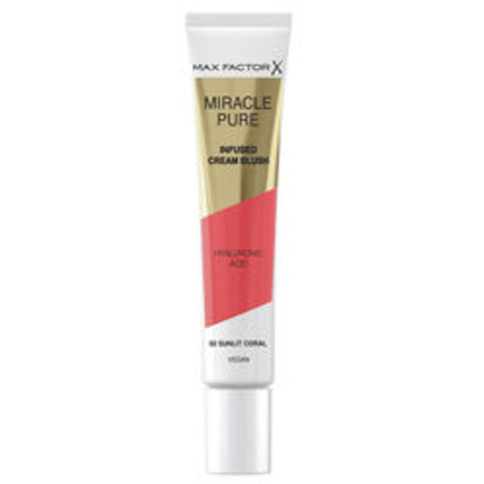 Max Factor Miracle Pure Infused Cream Blush - Hydratační krémová tvářenka 15 ml - 01 Radiant Rose