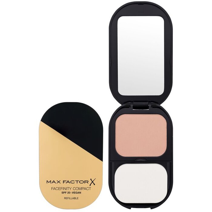 Facefinity Compact Foundation SPF20 (refillable) - Vodeodolný púdrový make-up s UV ochranou 10 g
