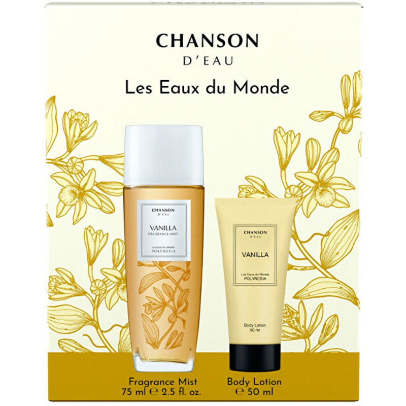 Chanson D´Eau Vanilla darčeková sada