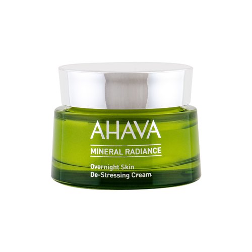 Ahava Mineral Radiance Overnight Skin De-Stressing Cream - Detoxikační krém proti stárnutí pleti 50 ml
