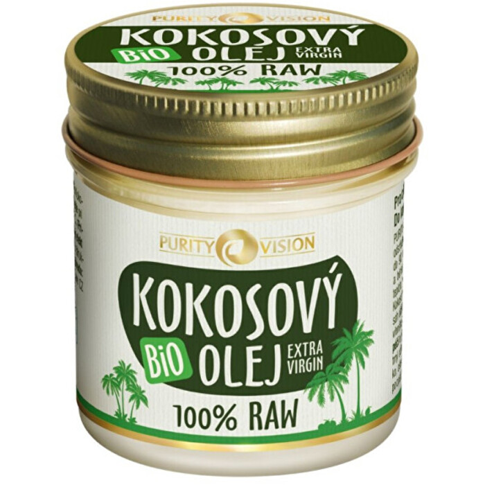 Purity Vision 100% Raw Bio Kokosový olej 120 ml